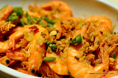 Post image for Salt and Pepper Shrimp with the Heads and A Story