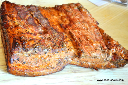 Post image for Tea Smoked Home Cured Bacon
