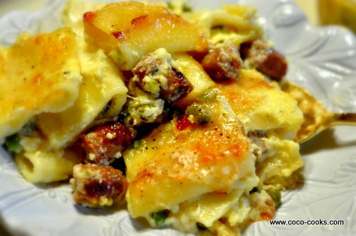 Post image for Paccheri with Peas & Barese Sausage Al Forno and the Value of Blogger Friends
