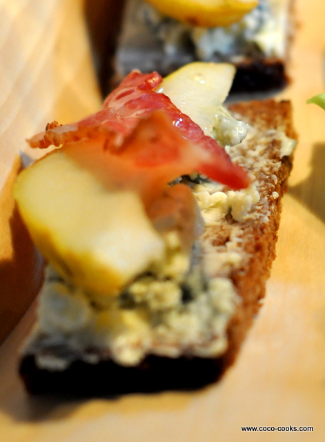 Pear Blue Cheese Bacon